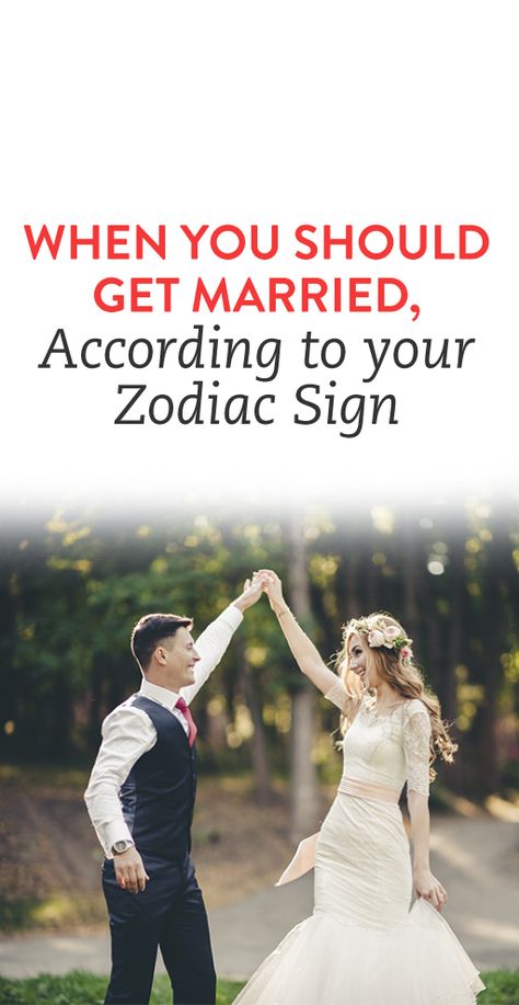 Where To Get Married, According To Your Zodiac Sign Best Couple Zodiac Signs, Best Zodiac Sign Couples, Best Month To Get Married, Wedding Dress Based On Zodiac Sign, Worst Zodiac Couples, Written In The Stars, Saying Yes, The Proposal, In The Stars