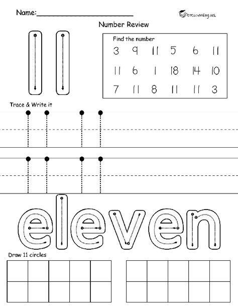 Number 11 Preschool Activities, Number 11 Crafts For Preschoolers, Number 11 Activities, Number 11 Activities For Preschool, Number 11 Worksheets For Preschool, Number 11 Worksheet, Preschool Number Tracing, Letter R Activities, Kindergarten Numbers