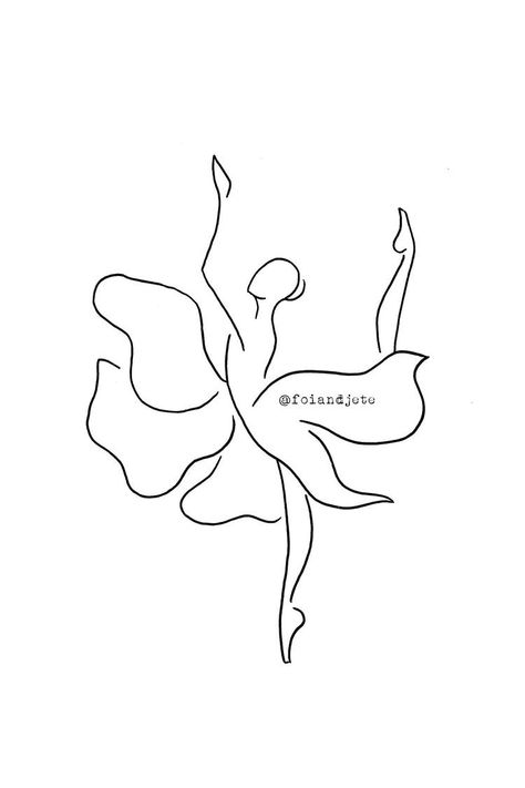 Ballet Dance Studio Design, Dancer Outline Drawing, Poster Handmade Ideas, Ballerina Line Drawing, Ballet Line Drawing, Ballet Line Art, Dancer Drawing Simple, Dancer Art Drawing, Dancing Line Art