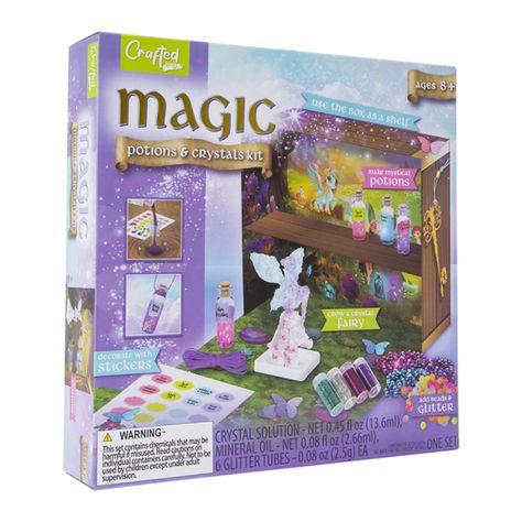 Craft Kits & Art Sets | Five Below | let go & have fun Decorate With Stickers, Grow Your Own Crystals, Crystal Making, Glitter Water Bottles, Calming Candles, Wellness Kit, Crystal Fairy, Magic Potions, How To Make Crystals