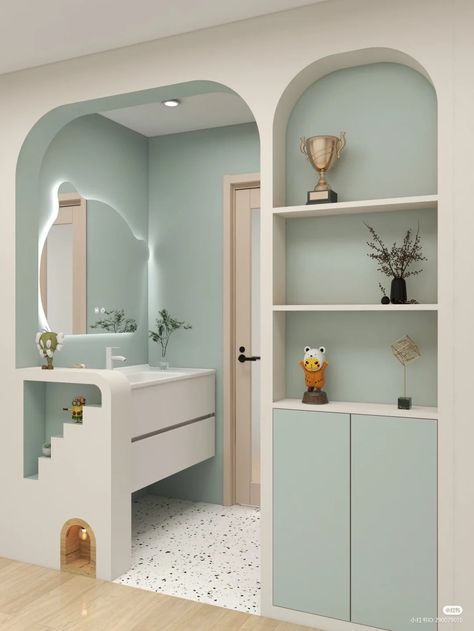 Minimalist House Aesthetic, Minimal Small House, Bathroom Inspo Aesthetic, Bathroom Minimal, Aesthetic Bathroom Ideas, Bathroom Ideas Aesthetic, Hiasan Bilik Tidur, Bedroom Decor For Teen Girls, Bathroom Design Decor