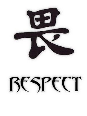 Chinese characters are logograms used in the writing of Chinese and some other Asian languages. Respect Symbol, Kaligrafi China, Chinese Tattoo Designs, Respect Tattoo, Japanese Tattoo Words, Loyalty Tattoo, Chinese Symbol Tattoos, Japanese Tattoo Symbols, Tattoo Symbols