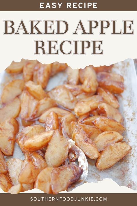 Are you looking for an Easy Baked Apples recipe? Look no further than this comforting fall dish. This baked apples recipe is baked in the oven for a fuss-free recipe that is sure to delight. Make this for your holiday meal as a dessert or a side dish. Either way, it will be a hit. Click the link to learn more and get a free printable recipe Easy Cooked Apples, Baked Apples Recipe Oven Healthy, Apples And Biscuits Desserts, Cooking Apples Recipes, Baked Apples In Oven, Ambrosia Apple Recipes, Baked Apple Slices Oven, Baked Granny Smith Apples Recipe, Bake Apples Recipe Oven