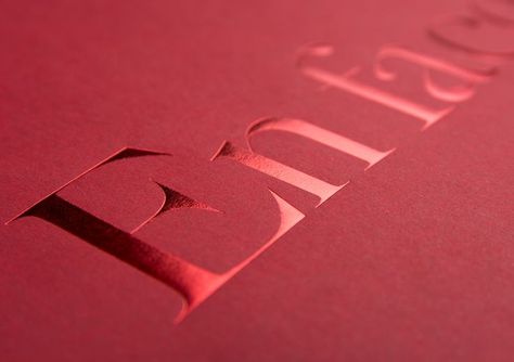 Red foil Foil Stamp, Name Card Design, Red Packet, Red Foil, Nordic Countries, Printed Matter, Box Packaging Design, Print Finishes, La Face