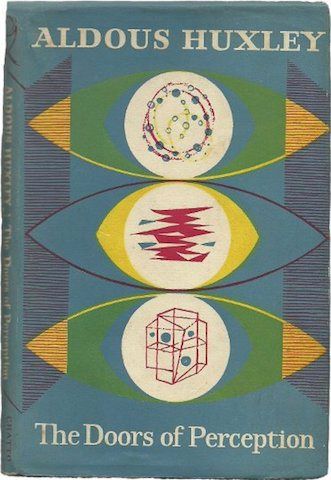 Currently obsessed with this book. The Doors of Perception, Aldous Huxley Doors Of Perception, The Doors Of Perception, Aldous Huxley, Vintage Book Covers, Cool Books, Book Writer, Book Jacket, The Embrace, Book Cover Art