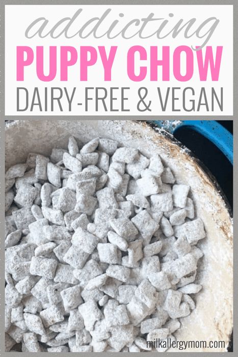 Gf Df Puppy Chow, Allergy Friendly Puppy Chow, Dairy Egg And Peanut Free Recipes, Dairy Free Puppy Chow Recipe, Dairy Free Christmas Snacks For Kids, Christmas Brunch Dairy Free, Vegan Puppy Chow Recipe, Dairy And Egg Free Christmas Treats, Dairy And Egg Free Appetizers