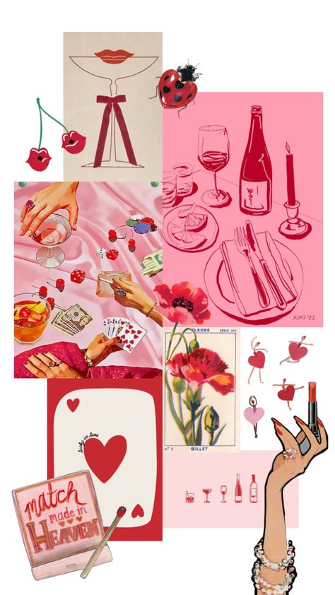 galentines dinner party mood board #valentines #dinnerparty #inspo #pink Holiday Mood Board, Valentine Dinner Party, Kiss Party, Vegas Theme, Galentines Party, Dinner Event, Valentine Dinner, Golden Birthday, Holiday Mood