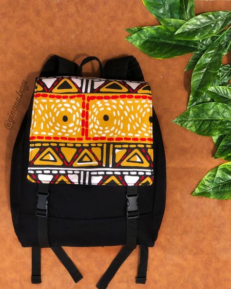 Ankara Backpack, Fabric Bag Design, Monkey Backpack, Ankara Design, African Shop, Ankara Bags, Handmade Fabric Bags, African Bag, African Accessories