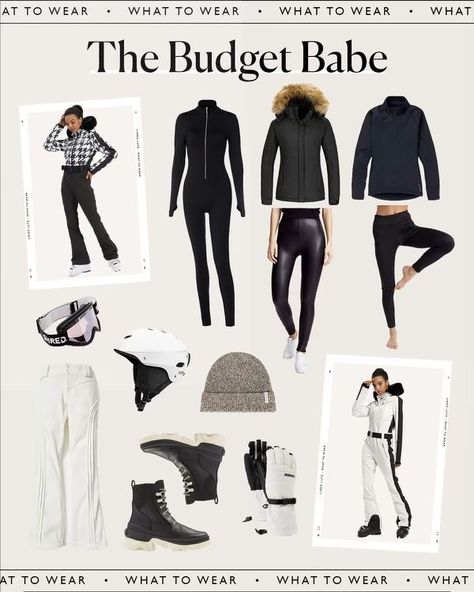 Wanting to hit the slopes in style, but on a budget? These chic options are not only perfect for your next ski trip, but budget-friendly too!Burton makes quality ski gear at a great price. They have awesome base ski layers, ski hats, faux fur hooded jackets and lace up booties. I love creating chic ski outfits for women! Tap to shop this post for your next ski vacation Ski Vacation Outfits, Ski Looks, Ski Resort Outfit, Ski Essentials, Ski Layers, Ski Outfits For Women, Womens Ski Outfits, Ski Outfit For Women, Outfit Ideas For Winter