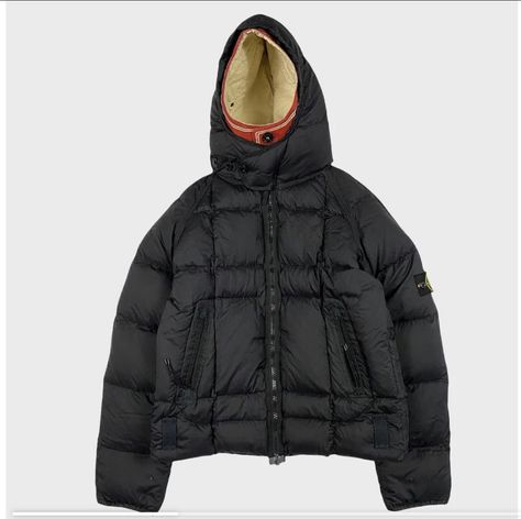 Stone Island Clothing, Mesh Jacket, Mens Lifestyle, Stone Island, Online Purchase, Down Jacket, Vintage Designs, Vintage Outfits, Winter Jackets