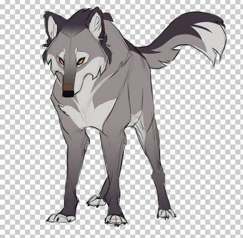 Gray Wolf Art, Grey Wolf Drawing, Wolf Tail Drawing, Wolf Cartoon Drawings, Cartoon Wolf Drawing, Wolf Drawing Easy, Wolf Cartoon, Wolf Png, Wolf Anime