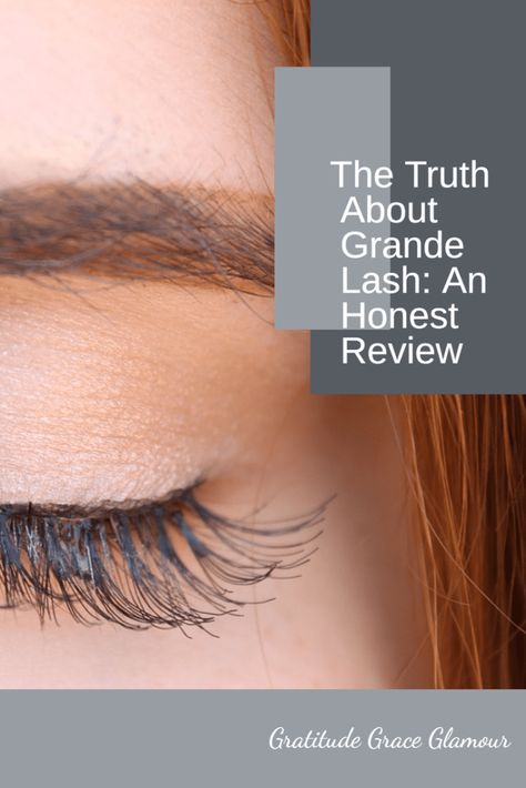 The Truth About Grande Lash: An Honest Review Winter Health, Life Habits, Full Brows, Lash Serum, Mid Life Crisis, Longer Eyelashes, Long Lashes, Mascara Lashes, Insta Makeup