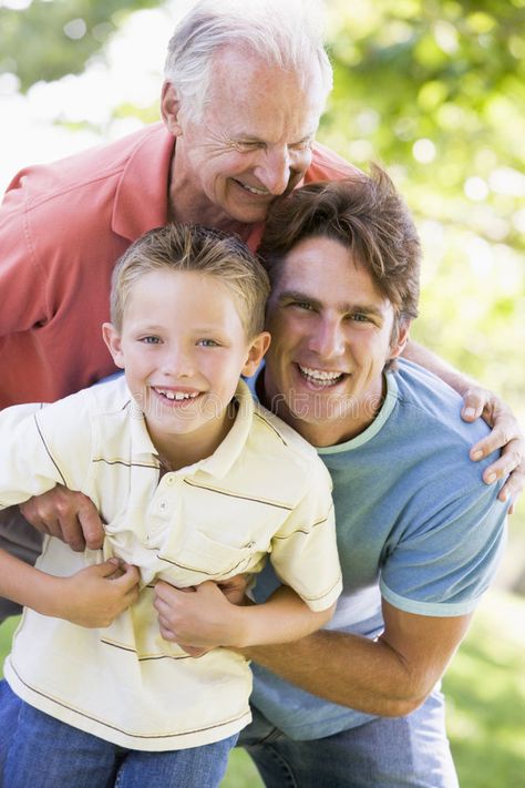 Grandfather with adult son and grandchild in park. Smiling , #AFF, #son, #adult, #Grandfather, #Smiling, #park #ad Organization Templates, Family Portrait Poses, Photoshoot Idea, Family Picture, Portrait Poses, Birthday Bash, Family Portrait, Grandchildren, Picture Ideas