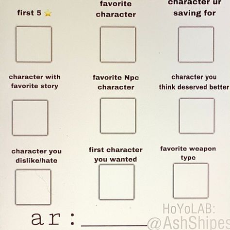 genshin check ig also follow me on hoyolab please seriously please (the watermark is my username) Genshin Template Game, Genshin Challenge Template, Genshin Ship Chart Template, Genshin Impact Template, Genshin Oc Template, Genshin Template, Genshin Oc, Dice Template, Oc Template