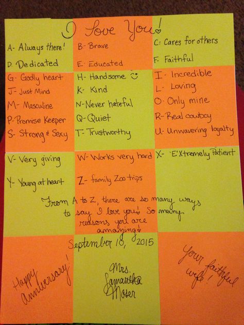 From A-Z reasons I love you A To Z Reasons I Love You Diy, Abcs Of Why I Love You, Abcs Of Love For Boyfriend, A To Z Love Words, I Love You A To Z Ideas, A-z Reasons I Love You, I Love You From A To Z Ideas, 20 Things I Love About You, A-z I Love You