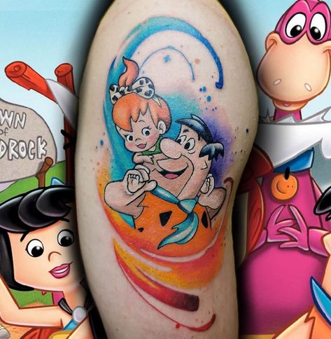 Disney 90s Cartoons, 2000s Cartoon Tattoo Ideas, Cartoon Network Tattoo Sleeve, 90s Cartoon Tattoos Ideas, 90s Cartoon Tattoos, 90s Tattoo Ideas, Tattoo Cartoon, 90s Tattoos, Nostalgic 90s