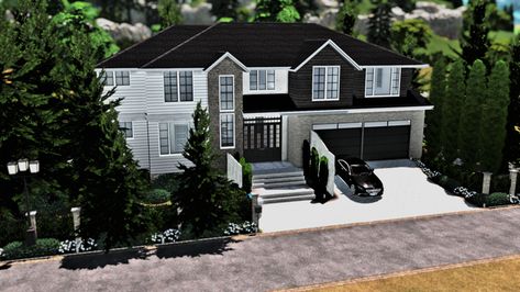 5553 Alton Rd. | 40x30 | Residential | JRenae Gaming Sims 4 Cc Maxis Match Lots, Sims 4 7 Bedroom House, Sims 4 30x40 House, 5 Bedroom House Sims 4, Sims 4 Houses With Cc, Sims 4 Cc House Build, Sims 4 Realistic House, Realistic Sims, Sims 4 Family House