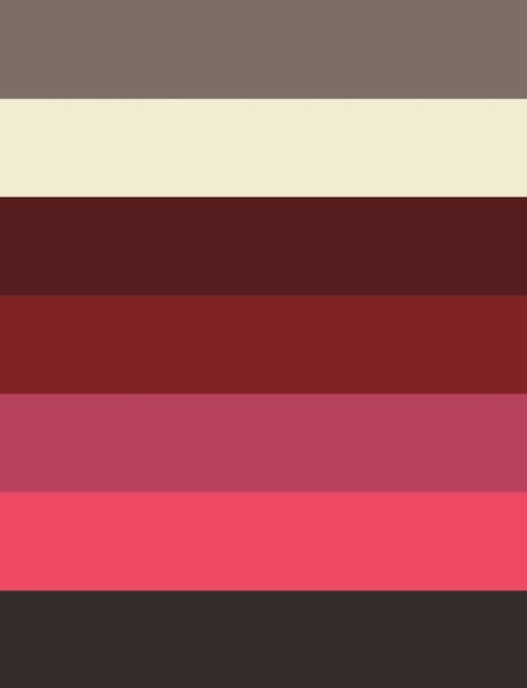 A Vampire's Love, Vampire Color Palette, Gothic Color Palette, Vampire Love, Palette Design, Color Palette Design, Colour Palettes, Color Palettes, Color Palette