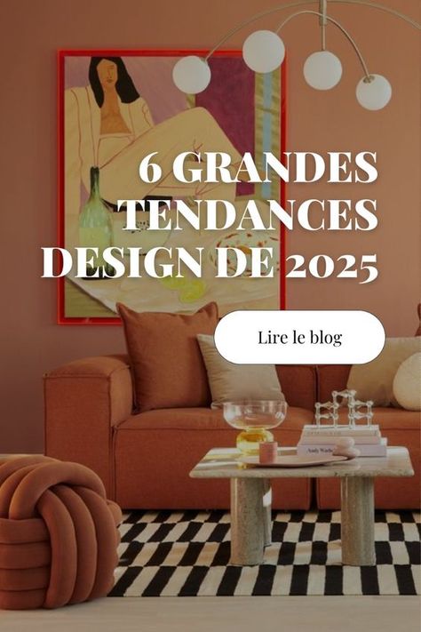 En 2025, le design intérieur prend un virage audacieux, alliant douceur et caractère marqué. Si les espaces neutres s'illustrent encore, ils se distinguent désormais par des touches de couleurs vibrantes et des éléments de déco assumés qui apportent une unicité à chaque pièce.

Voici un aperçu des tendances phares de l’année 2025, incluant des nouveautés toutes fraîches! Interior Trends 2025, Interior Design 2025, 2025 Interior Design Trends, Pinterest Predicts 2025, Moodboard Interior Design, Trend 2025, Inspiration Deco, Decor Salon, Deco Salon