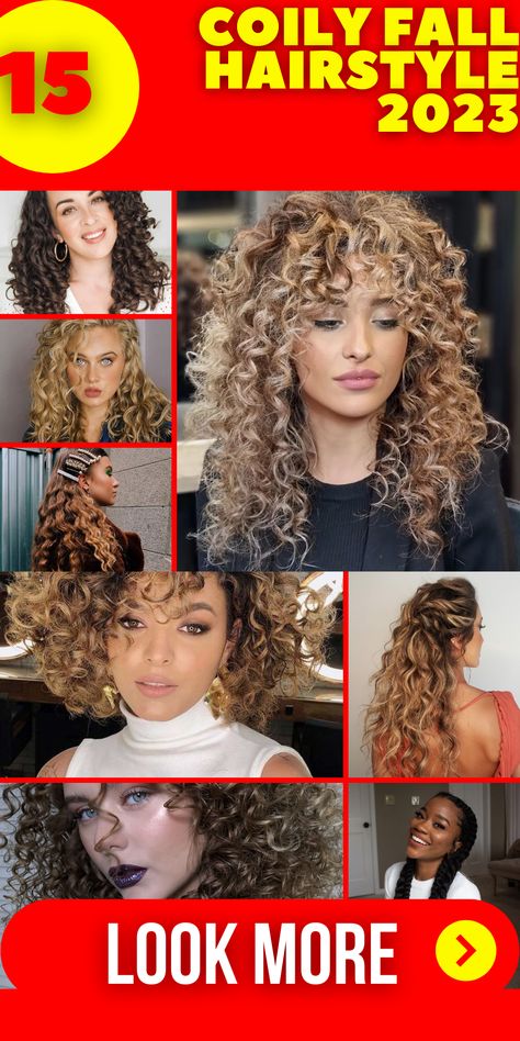 Get inspired by the best coily fall hairstyle ideas for 2023. Whether you're looking for a bold and edgy look or a soft and romantic style, there are options that will suit your personality and enhance your natural curls. From bouncy coil-outs to intricate braided patterns, these hairstyles offer endless possibilities for the autumn season. Coily Hair Care, Rock Your Locks, Hairstyle 2023, Curling Techniques, Daily Hair Routine, Season Of Change, Messy Curly Hair, Autumn Hair Accessories, Fall Hairstyles