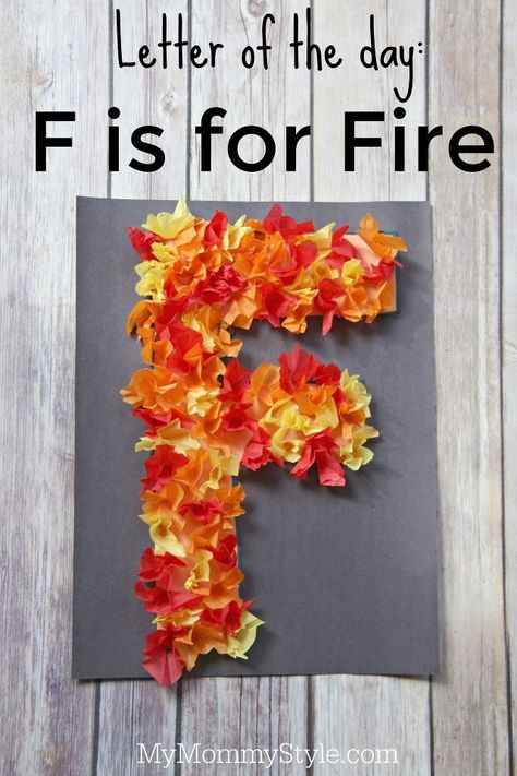 F Is For Fire, Fire Safety Preschool Crafts, Fire Safety Lessons, Giordani Gold Oriflame, Letter F Craft, Fire Safety Theme, Fire Safety Activities, Fire Safety Preschool, Preschool Letter Crafts