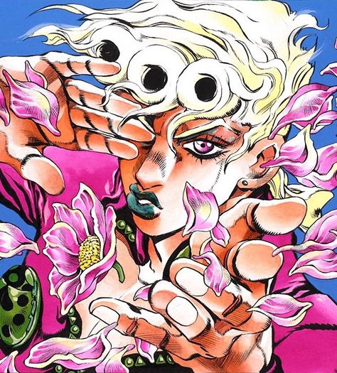 Jojo Official Art, Hirohiko Araki Art, Jojo Poses, Jjba Manga, Jojo Pose, Jjba Art, Jojo Icons, Hirohiko Araki, Jojos Bizzare Adventure