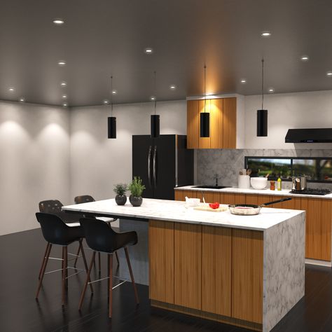 Achieve a great kitchen design with Simple Lighting's Dimmable LED Downlights! 💡 They use less energy and can add functionality to your kitchen. ✨ Shop here: https://bit.ly/3ijGZI8 #simplelighting #simplelightningUK #LEDdownlights #dimmable #dimmableLED #ceilingspotlights Down Lights Kitchen, Kitchen Downlights, Modern Kitchen Lighting, Led Downlights, Stylish Lighting, Recessed Downlights, Led Down Lights, Ceiling Spotlights, Kitchen Shop