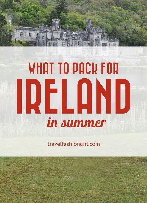 Wondering what to pack for Ireland? We've got some outfit ideas for every coast! Follow these tips and you'll be ready for everything! Ireland Women Fashion, Ireland Vacation Outfits Summer, What To Wear In Ireland In August, Ireland Packing List Summer, Summer In Ireland Outfits, Ireland Outfits Summer, Ireland Summer Outfits, Pack For Ireland, Summer In Ireland