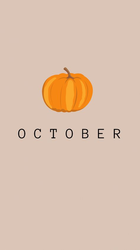 October 1st Wallpaper, October Cute Wallpaper, October Astethic Wallpaper, October Astethic, October Screensavers For Iphone, October Homescreen, Cute October Wallpaper, October Backgrounds, Wallpaper For October