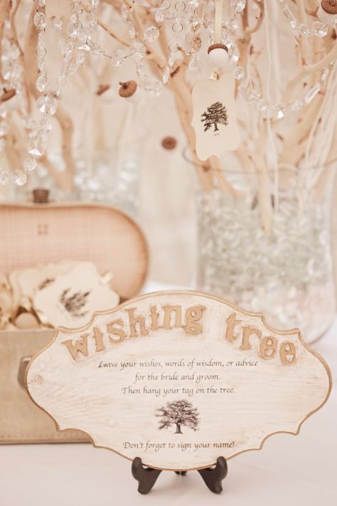 11+ Unique Wedding Guest Book Ideas - Inside Weddings Wish Tree, Wedding Notebook, Wedding Guest Book Unique, Wishing Tree, Wedding Inside, Wedding Guest Book Alternatives, Coral Peach, Guest Book Alternatives, Tree Wedding