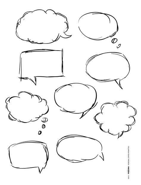 Doodle Mug, Bubble Map, Word Bubbles, Perspective Taking, Creating Keepsakes, Word Bubble, Digital Scrapbooking Freebies, Social Thinking, Speech Bubbles