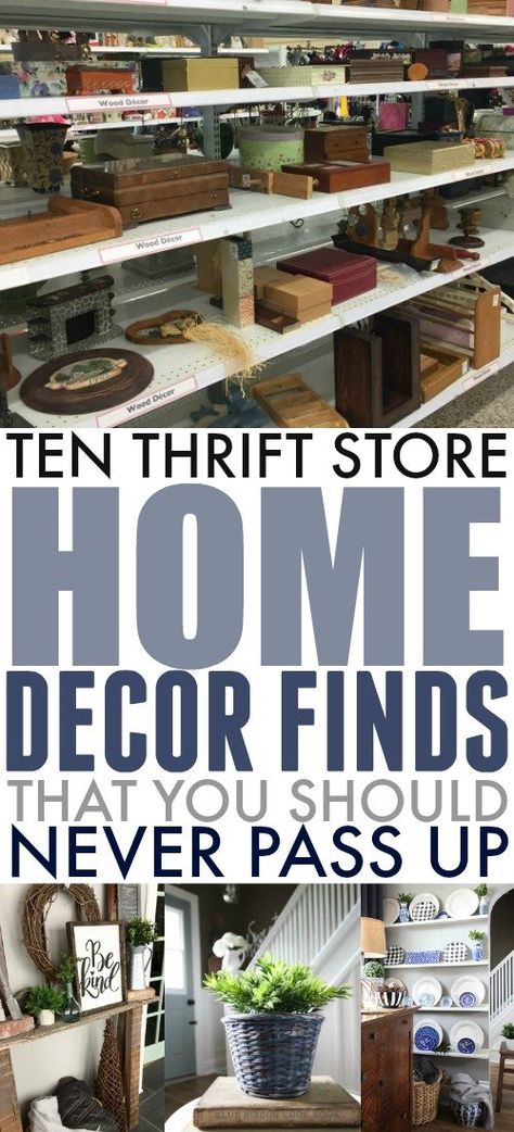 Thrift Store Home Decor, Crafts Upcycling, Frugal Decor, Thrift Store Upcycle, Thrift Store Makeover, Thrift Store Diy, Thrifted Home, Thrifted Home Decor, Thrift Store Decor