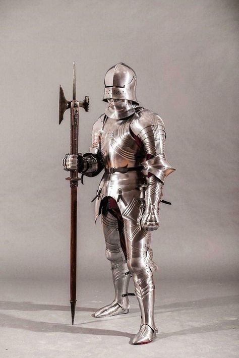 Excited to share the latest addition to my #etsy shop: 15th Century Medieval Gothic Armour Suit With Axe Spears ~ Battle Warrior Full Body Armor ~ Gothic Armor Costume ~ German Armor Costume https://etsy.me/3Oxl8vH #silver #birthday #halloween #black #historicalfigure #medievalarmor #halfbodyarmor #metalarmour #halfarmorsuit Battle Warrior, Costume Chevalier, Gothic Armor, Full Body Armor, Suit Of Armour, Medieval Knight Armor, Sca Armor, Armor Suit, Medieval Gothic