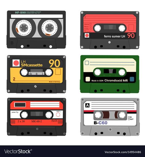 Audio Tape, Audio Cassette Tapes, Audio Cassette, Scrapbook Stickers Printable, Art Gallery Wallpaper, T Art, Album Design, Cassette Tapes, Friend Birthday Gifts