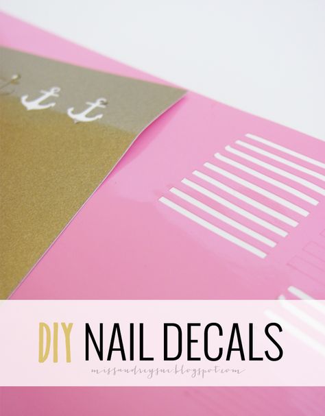 Nail Vinyl Decals, Vinyl Nail Art, Nail Decals Diy, Nail Vinyls, Airbrush Nails, Nail Art Decals, Nails Today, Nail Art Designs Diy, Dotting Tool