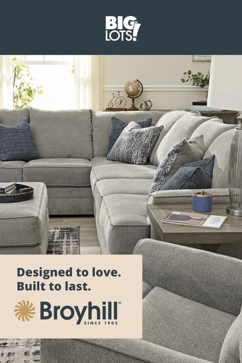 Big Lots Furniture Living Room, Big Lots Furniture, Broyhill Furniture, Coastal Ideas, Living Room Collections, Furniture Living Room, Room Color, Big Lots, Future Apartment