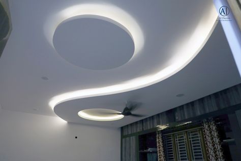 Faux Plafond Led, Wavy Ceiling, Drawing Room Ceiling Design, Ceilings Design, House Ceiling, Spa Interior Design, Pop Ceiling, Ceiling Plan, Pop Ceiling Design