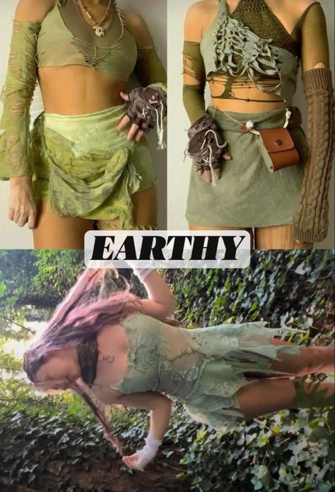 Boho Rave Outfit, Green Rave Outfit, Fairy Aesthetic Outfit, Earthy Fits, Fairy Rave Outfit, Electric Forest Outfit, Spring Summer Aesthetic, Siren Costume, Fits Dress