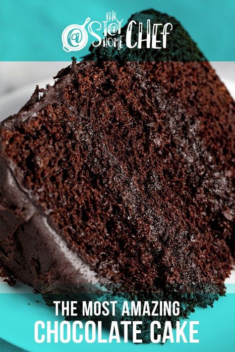 Best Homemade Cake Recipe, Bruce Bogtrotter, The Most Amazing Chocolate Cake, Most Amazing Chocolate Cake, Matilda Cake, Dark Chocolate Cake Recipes, Amazing Chocolate Cake, Buttermilk Chocolate Cake, Cake Treats