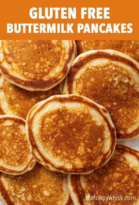 Oat Flour Buttermilk Pancakes, Best Gluten Free Pancakes Ever, Gf Buttermilk Pancakes, King Arthur Gluten Free Pancakes, Almond Flour Buttermilk Pancakes, Gf Buttermilk Recipes, Buttermilk Recipes Gluten Free, Gf Pancakes Easy, Gluten Free Pancakes From Scratch