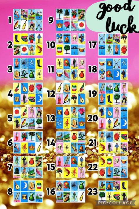 Loteria Boards, Loteria Cards, Free Cards, Quick Saves