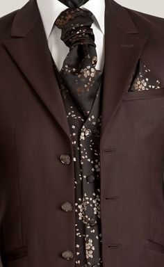 Brown Wedding Ideas, Dark Brown Wedding, Brown Wedding Theme, Wedding Ideas Autumn, Brown Bridesmaids, Mens Wedding Suit, Chocolate Brown Wedding, Brown Wedding Themes, Brown Weddings