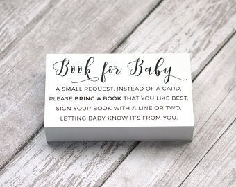 Baby shower insert cards Book Instead Of Card, Baby Shower Quotes, Shower Quotes, Baby Shower Invitation Wording, Storybook Baby Shower, Shower Inserts, Baby Shower Wishes, Baby Shower Templates, Girl Baby Shower Decorations