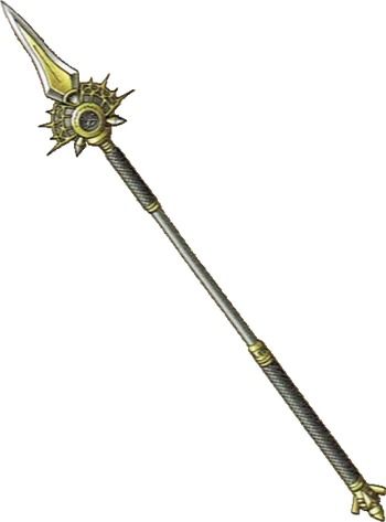 Liquid metal spear | Dragon Quest Wiki | Fandom Dragon Quest X, Magic Items, Jade Dragon, Star Food, Liquid Metal, Fandom Games, Gold Dragon, Dragon Quest, Japanese Names