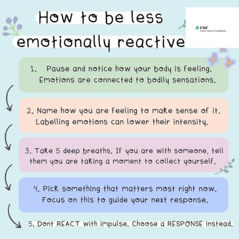 If you still feel out of control & find yourself being emotionally reactive, it may be time to seek help.  A therapist can give you effective strategies on what to do when you feel out of control. With some new tools, practice & guidance, you can get control over your reactivity. Things That Are Out Of Your Control, Reactive Vs Responsive, How To Not Be Reactive, In Control Out Of Control, Controlling Emotions Self Regulation, Be Less Reactive, How To Control My Emotions, How To Be Less Reactive, How To Control Your Emotions