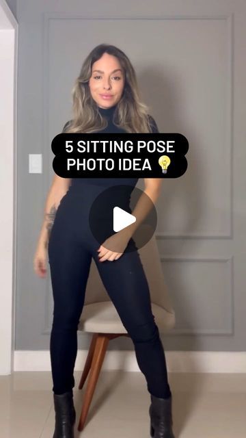 Camera Tricks Tips Mobile on Instagram: "5 Sitting Pose idea, save and try 💡  Credits:@darlinersantos  Tag a friend who needs to try this poses  . Save this Tricks and try it  . Support & Follow & like, Comment  . Selected by :@akif_saleem_ . #cinematic #behindthescene #iphonephotography #iphoneography #shotoniphone" Posing Sitting Down, Poses For Sitting Down, How To Pose Sitting Down, Cute Poses Sitting, Poses For Pictures Sitting, Photo Poses Sitting, Poses For Pictures Instagram Sitting, Chair Poses Women, Chair Poses Photography