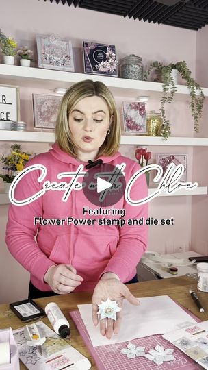 4.7K views · 134 reactions | Part TWO of Creative with Chloe: Flower Power stamp and die 🌸 | Part TWO of Creative with Chloe: Flower Power stamp and die 🌸  Keep your eyes peeled for the THIRD way to create stunning flowers using this Stamp and... | By Chloes Creative CardsFacebook Chloe Flower, Track Tips, Stamps By Chloe, Chloes Creative Cards, Stunning Flowers, Fast Track, Paper Craft Projects, Creative Cards, Your Eyes