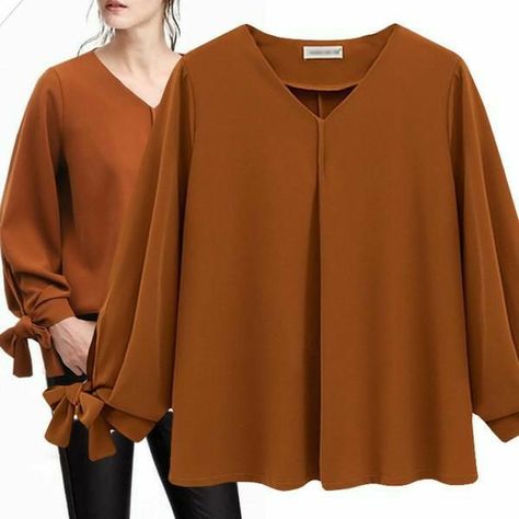 Áo Blu, Blouse Casual Fashion, Modest Fashion Hijab, Stitching Dresses, Look Plus Size, Ladies Blouse Designs, Fashion Tops Blouse, Chiffon Shirt, Blouse Outfit