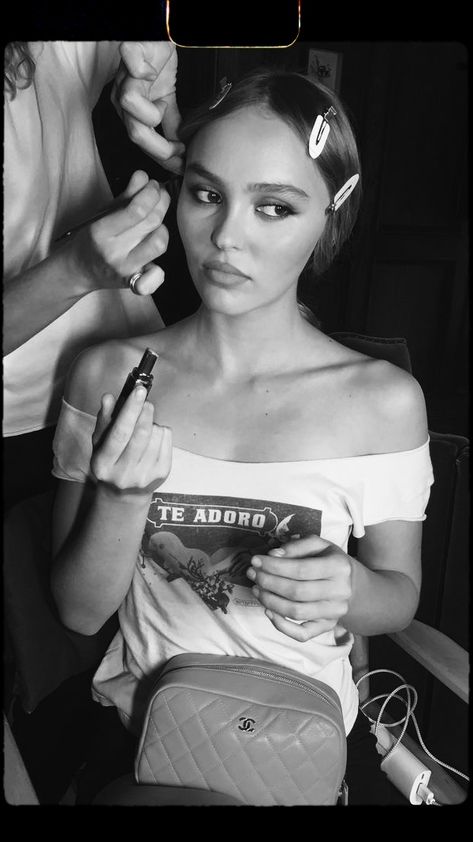 #chanel #lilyrosedepp Rose Depp, Infj T, Lily Rose Depp, Lily Rose, Drop Off, Swim Skirt, Take Care Of Me, Train Rides, East Side