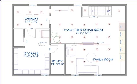 Basement Plans Layout Design, Basement Suite Layout, Basement Remodel Bedroom Layout, Finished Basement Layout Floor Plans, Basement Floorplan Ideas Layout, Basement Layout Ideas Floor Plans Design, Basement Floor Plans Layout, Basement Plans Layout, Small Basement Layout